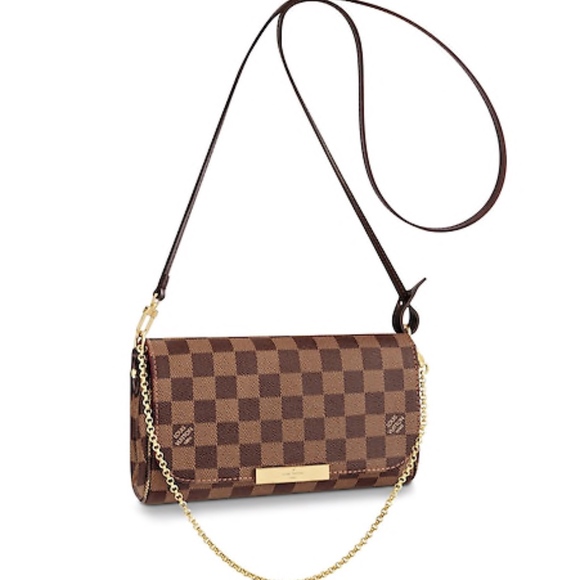 Louis Vuitton Handbags - Louis Vuitton Damier Ebene Favorite Pm AUTHENTIC